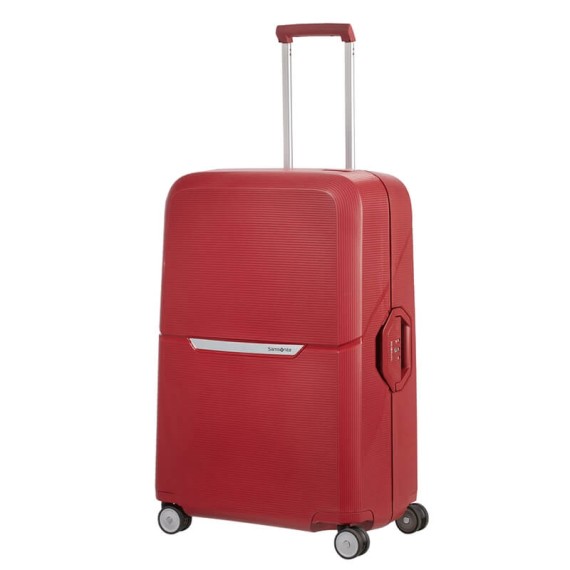 Samsonite Mala de Viagem / Trolley Grande 75cm 4R MAGNUM Vermelha | Ref. 92CK600300
