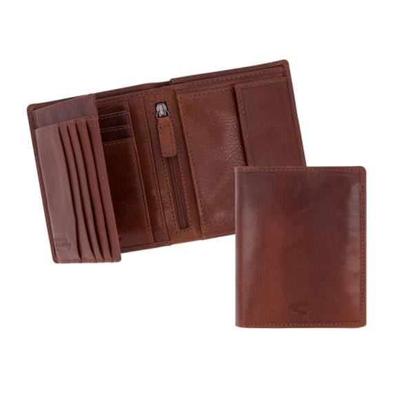 CAMEL ACTIVE Carteira Porta-Notas Vertical Como Conhaque | Ref. 9131470622