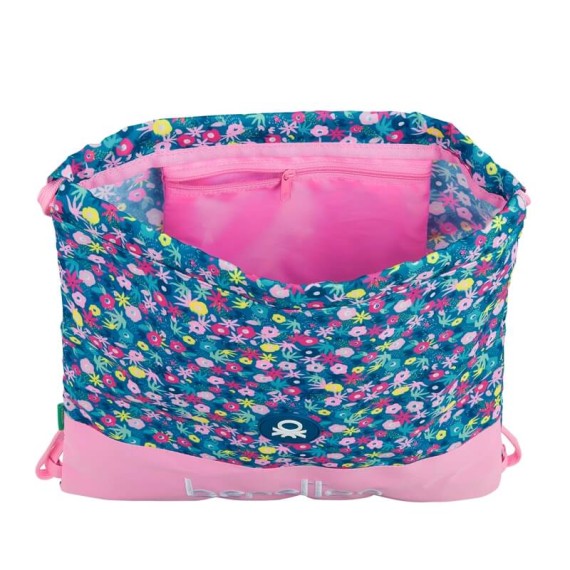 Mochila Saco Benetton BLOOMING Rosa | Ref. 248.612150196