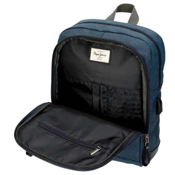 Mochila Porta Tablet e Computador 36 Cm. VIVAC Azul | Ref. 186.7632021