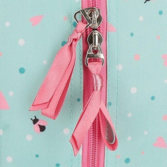 Estojo Escolar Duplo Compartimento Movom FLOWER POT Verde | Ref. 186.2024221