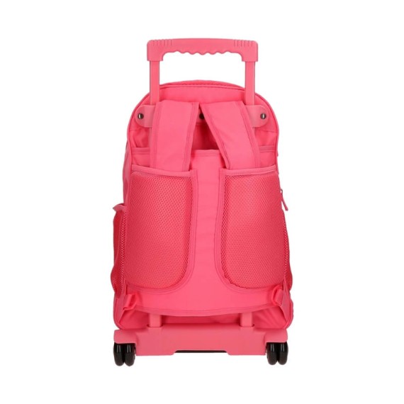 Mochila Escolar Compacta 2 Rodas Pepe Jeans KIM Rosa | Ref. 186.6212921