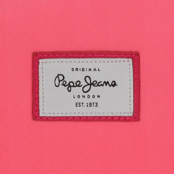 Mochila Escolar Compacta 2 Rodas Pepe Jeans KIM Rosa | Ref. 186.6212921