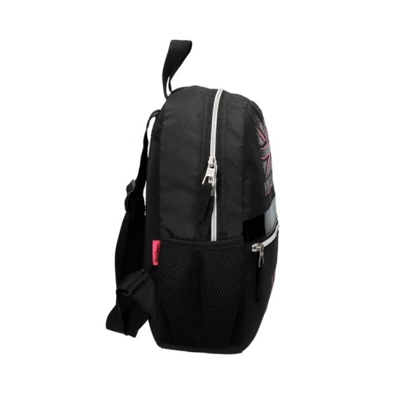 Mochila Casual 32cm Pepe Jeans ADA Preta | Ref. 186.6252121