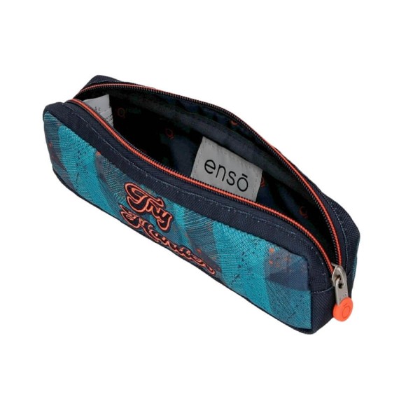 Estojo Escolar Enso TRY HARDER Azul | Ref. 186.9084021 Estojo Escolar Enso TRY HARDER Azul | Ref. 186.9084021