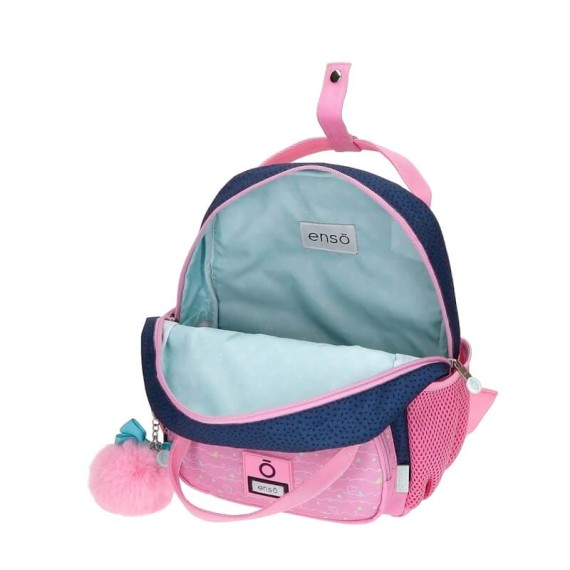 Mochila Pré-escolar 28Cm Enso MY FAVORITE BOOK Azul Escuro | Ref. 186.9112021