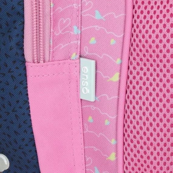 Mochila Pré-escolar 28Cm Enso MY FAVORITE BOOK Azul Escuro | Ref. 186.9112021