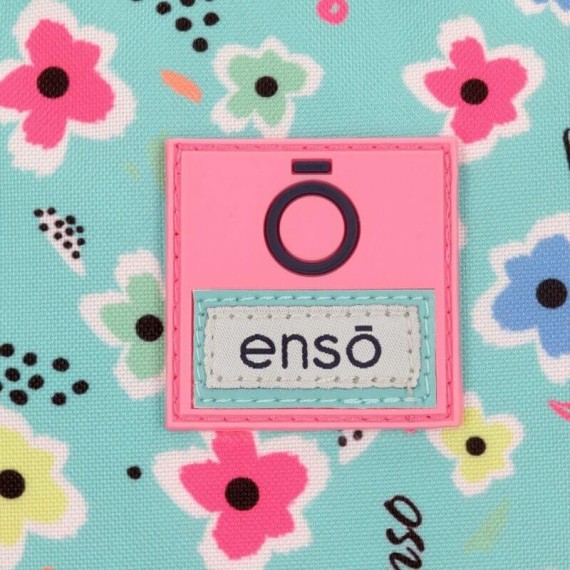 Mochila Escolar Adaptável 44cm Enso LOVE THE NATURE Rosa | Ref. 186.91224D1