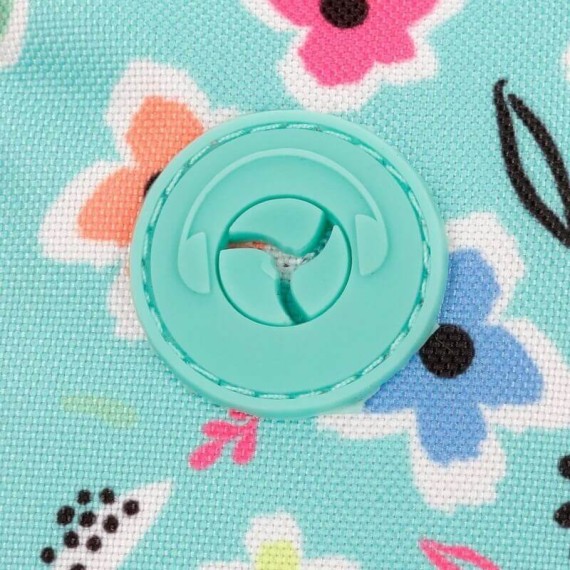 Mochila Escolar Adaptável 44cm Enso LOVE THE NATURE Rosa | Ref. 186.91224D1