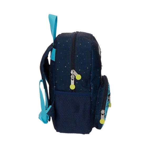 Mochila Pré-Escolar Adaptável 28cm Enso MY SPACE Azul | Ref. 186.91421D1 Mochila Pré-Escolar Adaptável 28cm Enso MY SPACE Azul | Ref. 186.91421D1