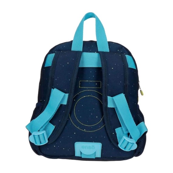 Mochila Pré-Escolar Adaptável 28cm Enso MY SPACE Azul | Ref. 186.91421D1 Mochila Pré-Escolar Adaptável 28cm Enso MY SPACE Azul | Ref. 186.91421D1