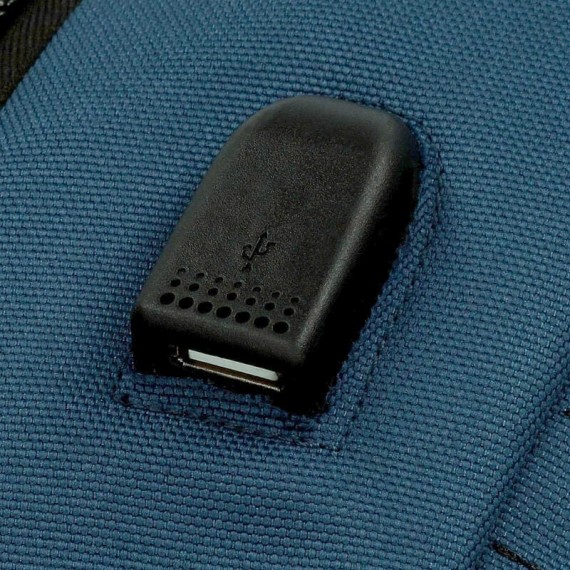 Mochila Escolar Adaptável 44Cm SKYLER Azul | Ref. 186.62923D1