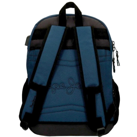 Mochila Escolar Adaptável 44Cm SKYLER Azul | Ref. 186.62923D1