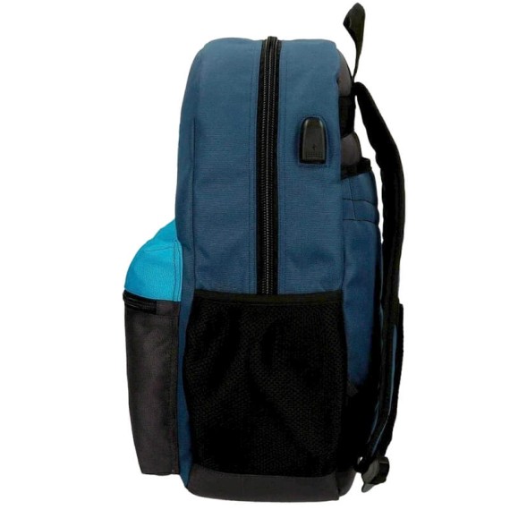 Mochila Escolar Adaptável 44Cm SKYLER Azul | Ref. 186.62923D1Mochila Escolar Adaptável 44Cm SKYLER Azul | Ref. 186.62923D1