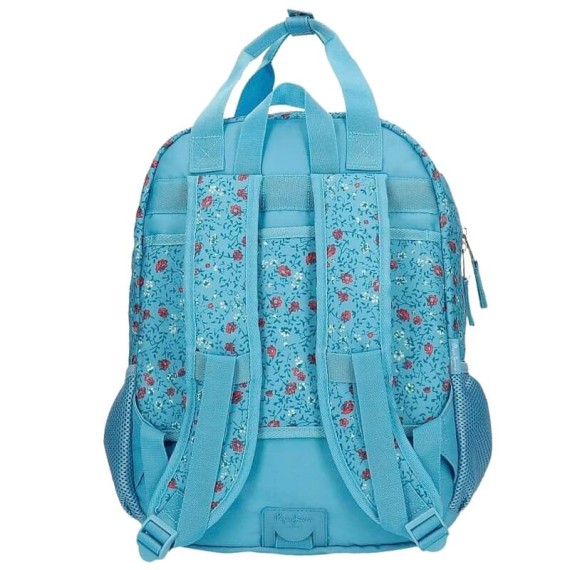 Mochila Escolar Adaptável 40Cm Pepe Jeans Ava Azul | Ref. 186.63422D1Mochila Escolar Adaptável 40Cm Pepe Jeans Ava Azul | Ref. 186.63422D1Mochila Escolar Adaptável 40Cm Pepe Jeans Ava Azul | Ref. 186.63422D1