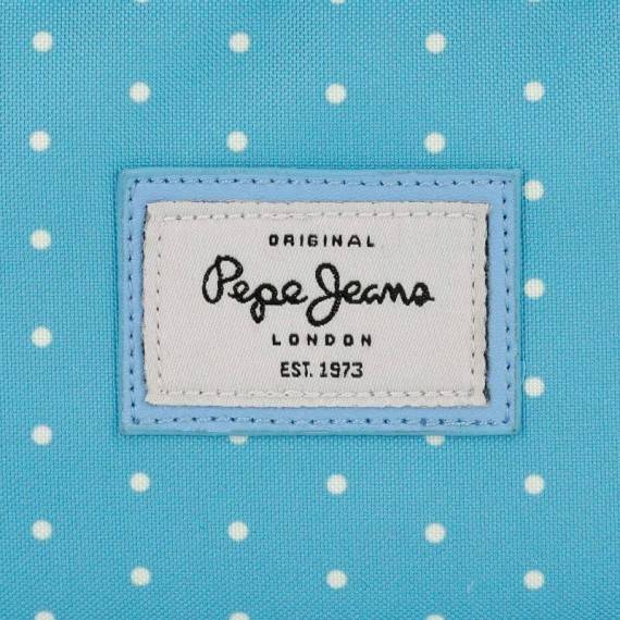 Mochila Escolar Adaptável 40Cm Pepe Jeans Ava Azul | Ref. 186.63422D1