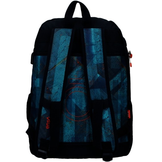 Mochila Escolar Adaptável 44cm Enso TRY HARDER Azul | Ref. 186.90823D1
