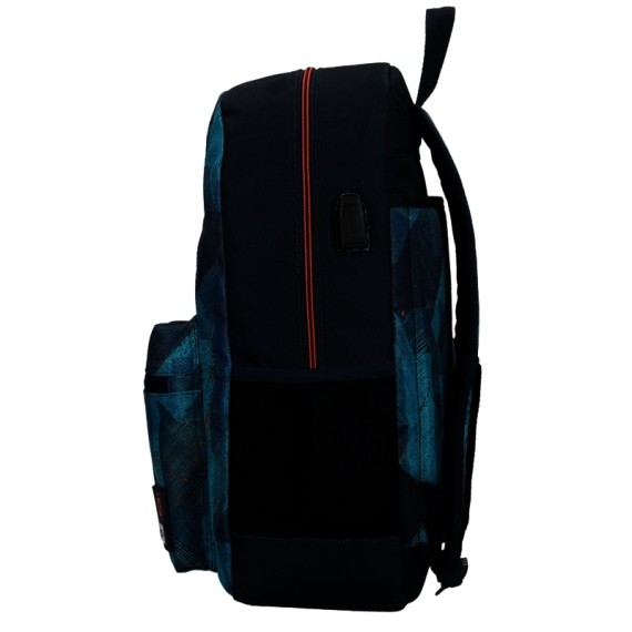 Mochila Escolar Adaptável 44cm Enso TRY HARDER Azul | Ref. 186.90823D1
