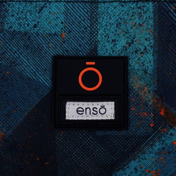 Mochila Escolar Adaptável 44cm Enso TRY HARDER Azul | Ref. 186.90823D1