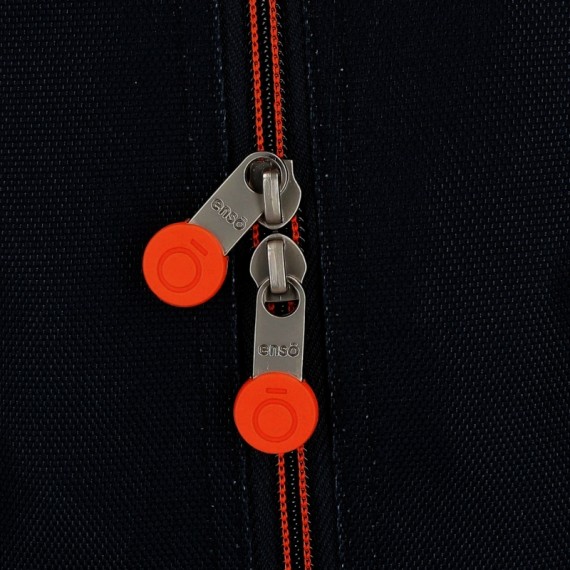 Mochila Escolar Adaptável 44cm Enso TRY HARDER Azul | Ref. 186.90823D1