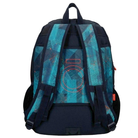 Mochila Escolar Adaptável 46cm 2C Enso TRY HARDER Azul | Ref. 186.90824D1