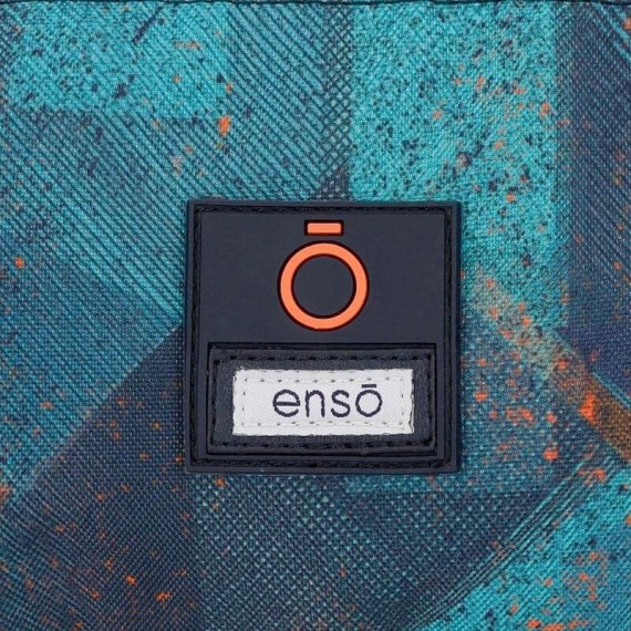 Mochila Escolar Adaptável 46cm 2C Enso TRY HARDER Azul | Ref. 186.90824D1