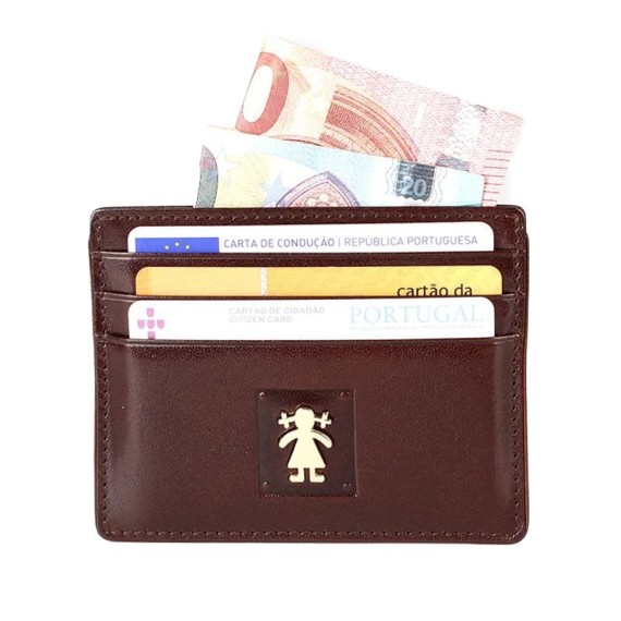 Porta-Cartões 6CC MISS MIMI Castanha c/ Mel | Ref. 102.MM7053CM