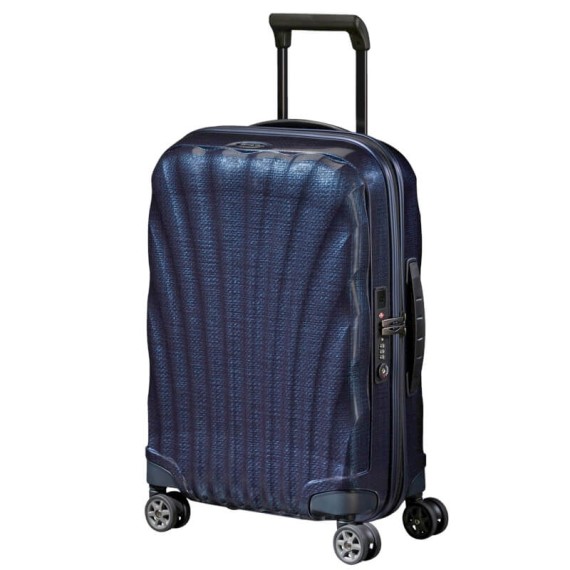 Samsonite Mala/Trolley Cabine 55cm 4R Spinner Exp C-LITE Azul Escura | Ref. 92CS200731
