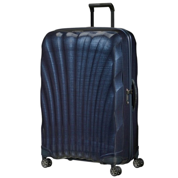 Samsonite Mala/Trolley Gigante 81cm 4R Spinner C-LITE Azul Escura | Ref. 92CS200531