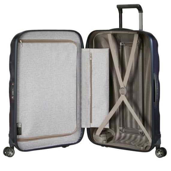 Samsonite Mala/Trolley Gigante 81cm 4R Spinner C-LITE Azul Escura | Ref. 92CS200531