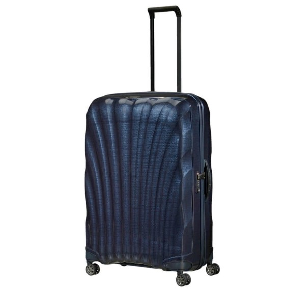 Samsonite Mala/Trolley Gigante 81cm 4R Spinner C-LITE Azul Escura | Ref. 92CS200531
