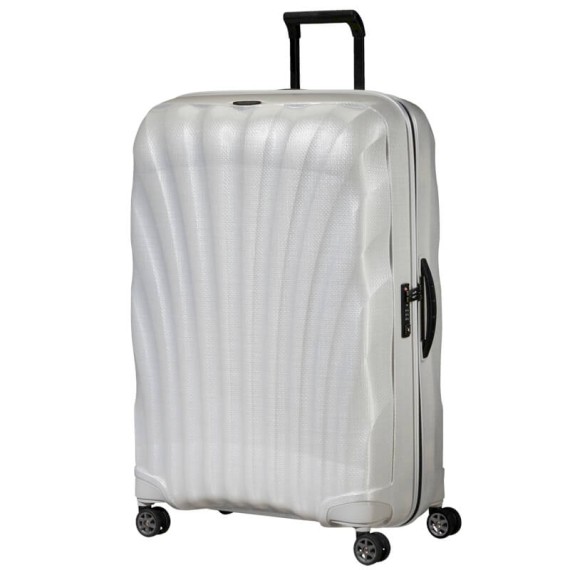 Samsonite Mala/Trolley Gigante 81cm 4R Spinner C-LITE Branca | Ref. 92CS200535 Samsonite Mala/Trolley Gigante 81cm 4R Spinner C-LITE Branca | Ref. 92CS200535