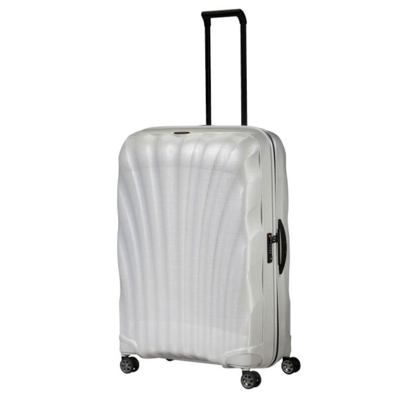 Samsonite Mala/Trolley Gigante 81cm 4R Spinner C-LITE Branca | Ref. 92CS200535 Samsonite Mala/Trolley Gigante 81cm 4R Spinner C-LITE Branca | Ref. 92CS200535