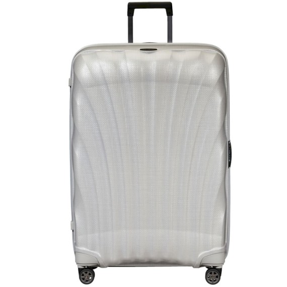 Samsonite Mala/Trolley Gigante 81cm 4R Spinner C-LITE Branca | Ref. 92CS200535 Samsonite Mala/Trolley Gigante 81cm 4R Spinner C-LITE Branca | Ref. 92CS200535
