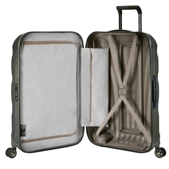 Samsonite Mala/Trolley Gigante 81cm 4R Spinner C-LITE Verde | Ref. 92CS200514