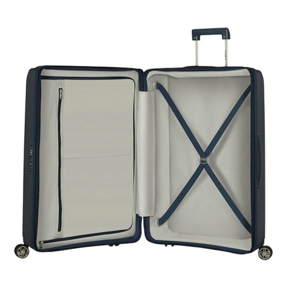 Samsonite Mala/Trolley Gigante 81cm 4R Spinner HI-FI Azul Escura | Ref. 92KD800401