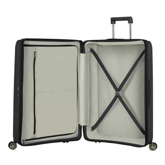 Samsonite Mala/Trolley Gigante 81cm 4R Spinner HI-FI Preta | Ref. 92KD800409