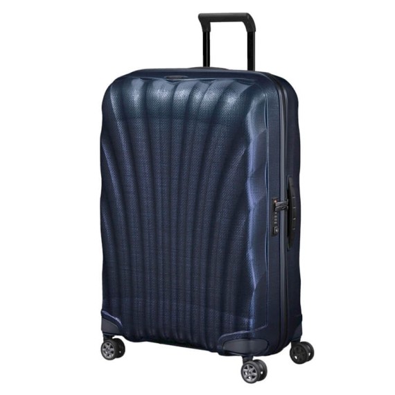 Samsonite Mala/Trolley Grande 75cm 4R Spinner C-LITE Azul Escura | Ref. 92CS200431