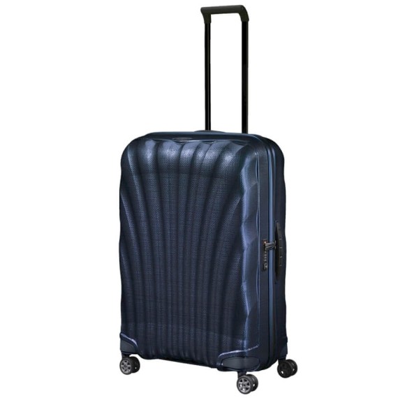 Samsonite Mala/Trolley Grande 75cm 4R Spinner C-LITE Azul Escura | Ref. 92CS200431