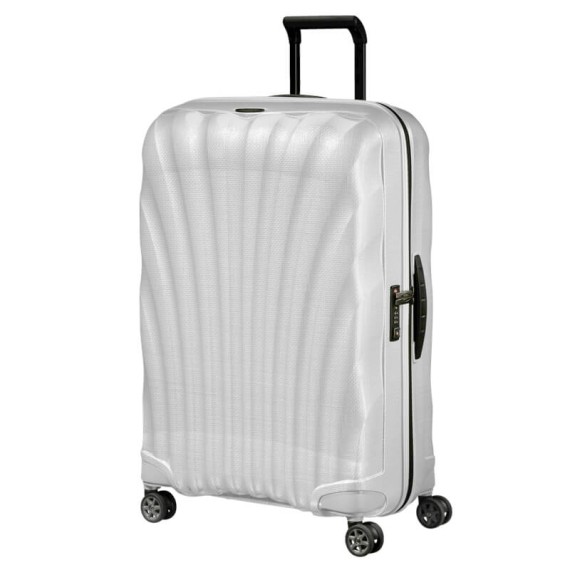 Samsonite Mala/Trolley Grande 75cm 4R Spinner C-LITE Branca | Ref. 92CS200435