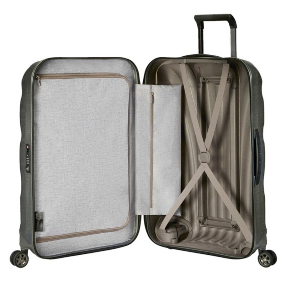 Samsonite Mala/Trolley Grande 75cm 4R Spinner C-LITE Verde | Ref. 92CS200414