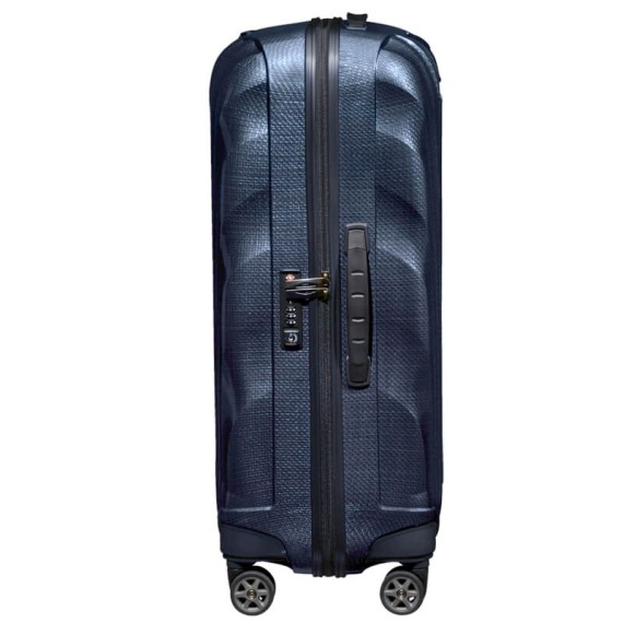 Samsonite Mala/Trolley Média 69cm 4R Spinner C-LITE Azul Escura | Ref. 92CS200331