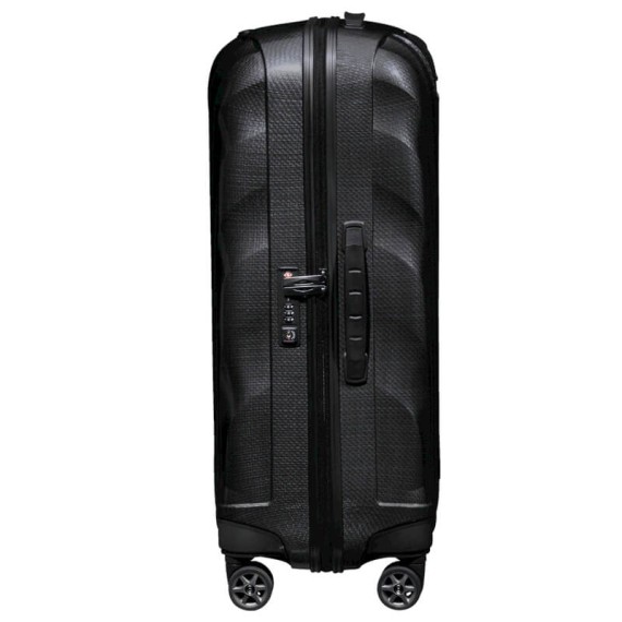Samsonite Mala/Trolley Média 69cm 4R Spinner C-LITE Preta | Ref. 92CS200309