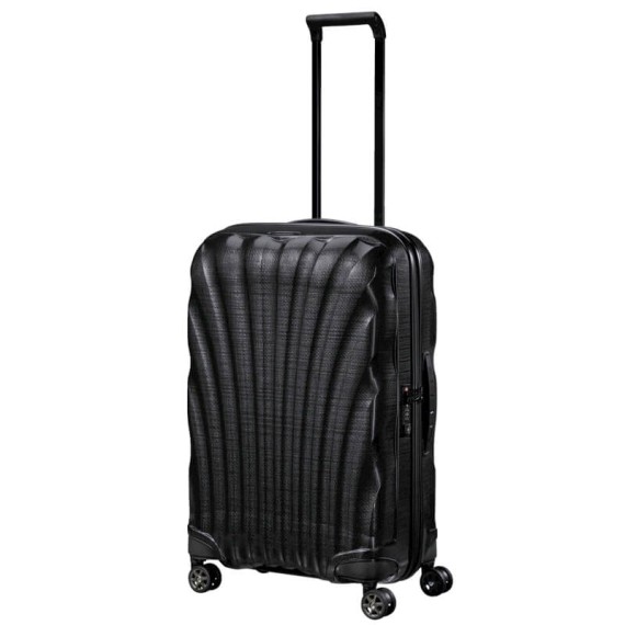 Samsonite Mala/Trolley Média 69cm 4R Spinner C-LITE Preta | Ref. 92CS200309