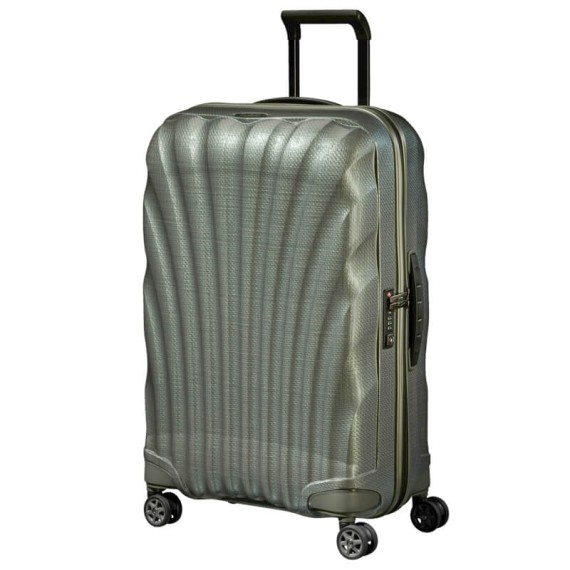Samsonite Mala/Trolley Média 69cm 4R Spinner C-LITE Verde | Ref. 92CS200314