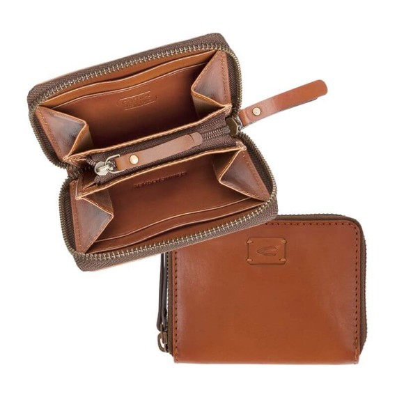 Camel Active Carteira de Senhora com fecho NIZZA Conhaque | Ref. 9131770322