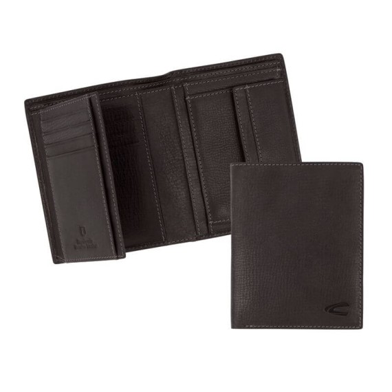 Camel Active Carteira Porta-Notas Vertical SALO Preta | Ref. 9131670560