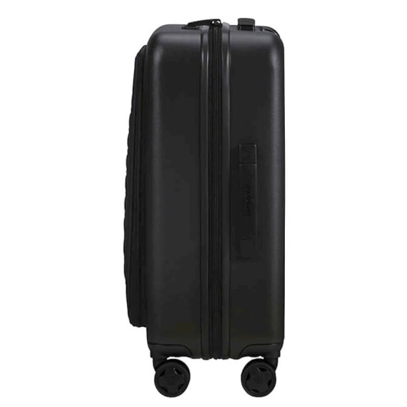 Samsonite Mala/Trolley Cabine 55cm 4R Spinner Exp STACKD Easy Preta | Ref. 92KF100509 Samsonite Mala/Trolley Cabine 55cm 4R Spinner Exp STACKD Easy Preta | Ref. 92KF100509