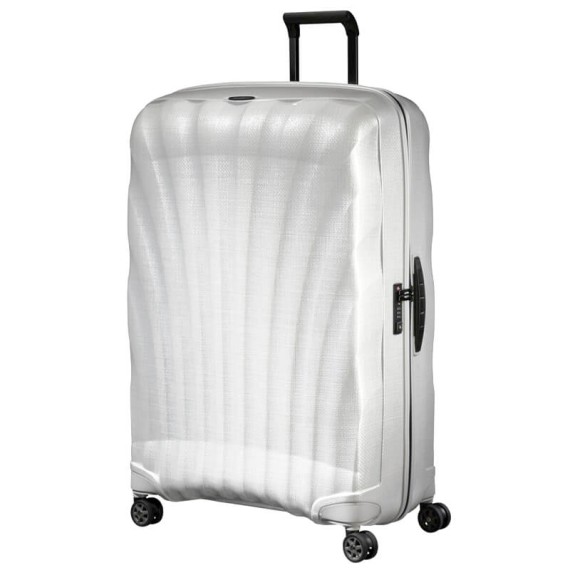 Samsonite Mala/Trolley Gigante 86cm 4R Spinner C-LITE Branca | Ref. 92CS200635