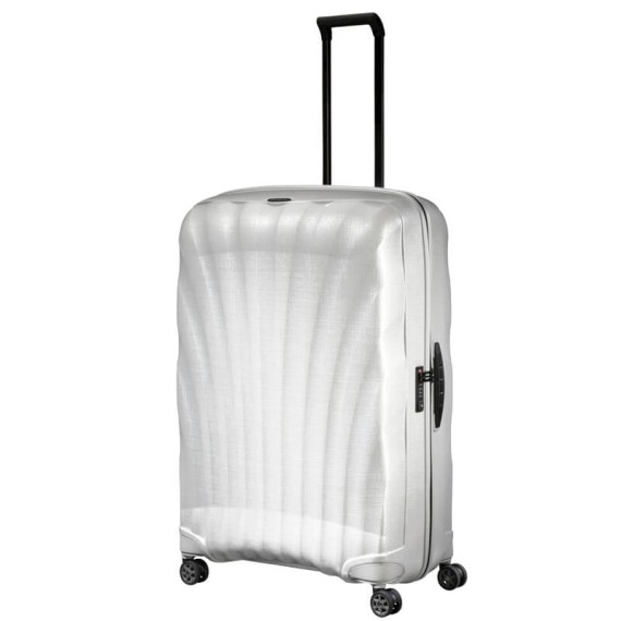 Samsonite Mala/Trolley Gigante 86cm 4R Spinner C-LITE Branca | Ref. 92CS200635